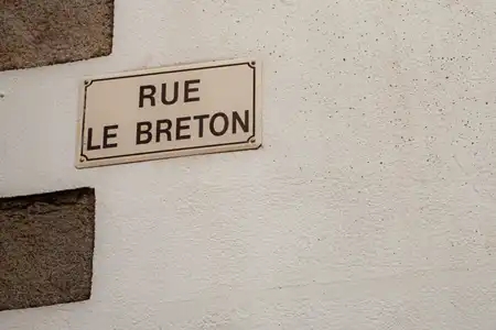 Rue Le breton à Douarnenez