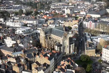 Nantes, vue depuis la Tour de Bretagne