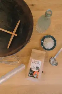 Ingrédients pour faire une crêpe de blé noir