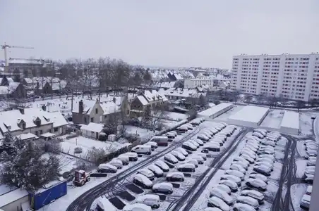 Jour de neige sur Rennes