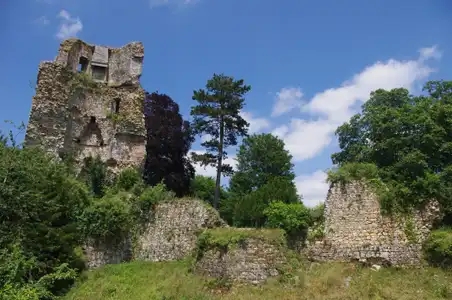 Les vestiges du château de Saint-Aubin-du-Cormier