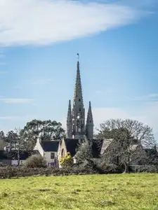 la Bretagne et son patrimoine , l'église de Kerlaz