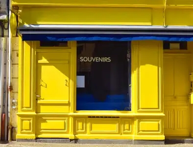 Boutique souvenirs fermée à Saint-Lunaire