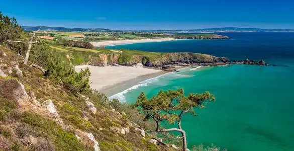 Les plages de Telgruc-sur-Mer en Bretagne