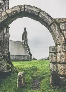 la Bretagne et son riche patrimoine , chapelle de Beuzec commune de Plomeur en Pays Bigouden