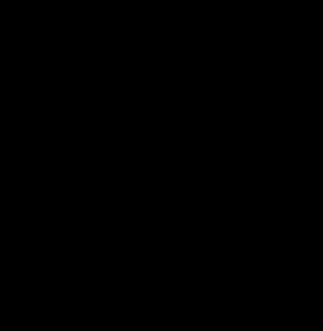 Hermine style 1 (noir sur fond transparent), un symbole breton anciennement utilisé sur les blasons.