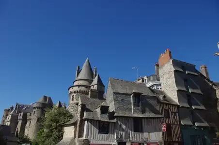Château de Vitré et vieilles maisons historiques