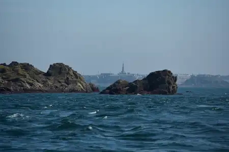 Saint-Malo et rochers