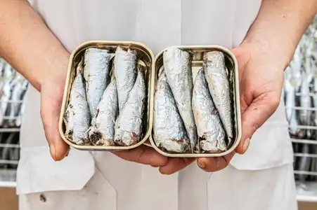 Sardines en boîte