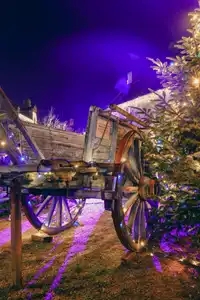 Illuminations de Noël à Locronan