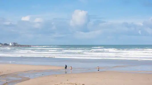 la Bretagne ,un côté sauvage et exotique plage de Pors-Carn en pays Bigouden