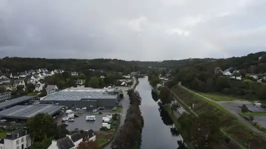 Châteaulin vue drone