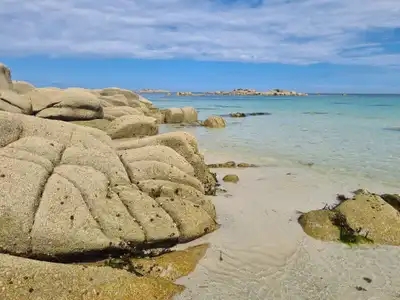Les rochers de la plage des Amiets, Cleder