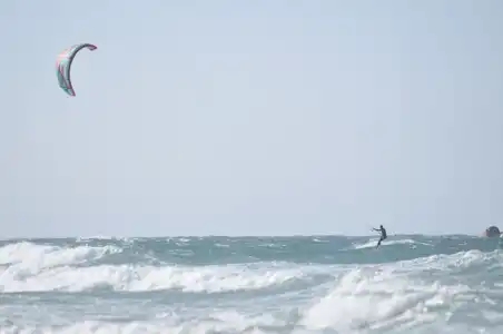 Kite surf à Kerfissien