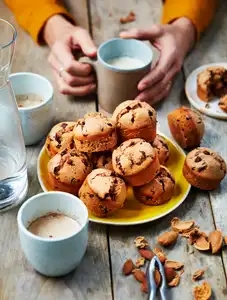 Muffins aux amandes - stylisme AnneCe Bretin