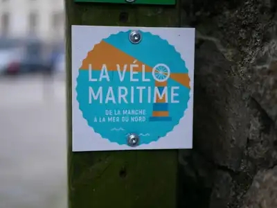 Panneau "la vélo maritime"
