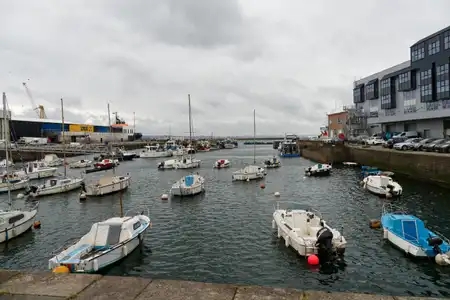 Le port de pêche de Brest