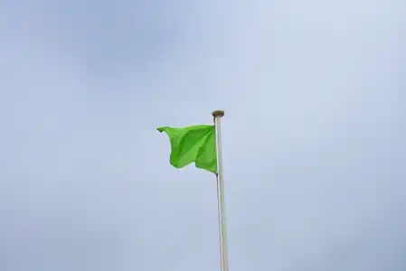 Dinard, drapeau vert