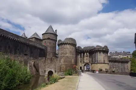 Le château de la ville de Fougères