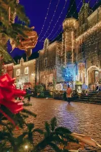 Illuminations de Noël à Rochefort-en-Terre