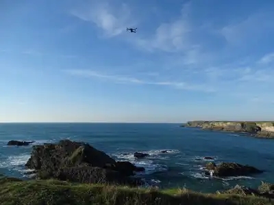 Drone sur Belle-Ile