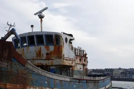 Vieux bateau à Camaret