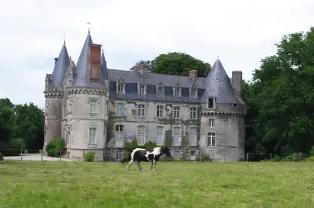 Château de Crévy près de Ploërmel