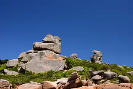 Trébeurden, île Milliau, rochers