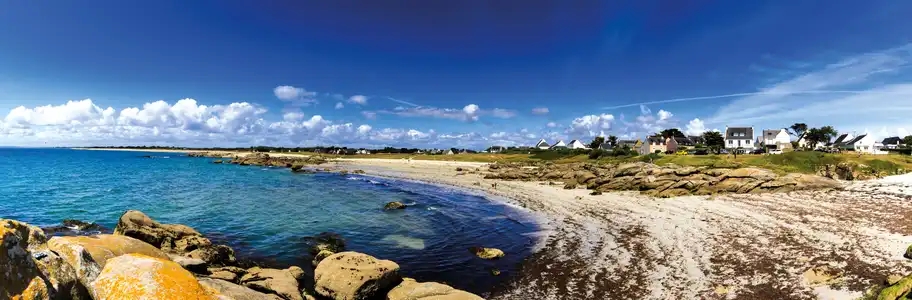 Panorama plage de Feunteunodou
