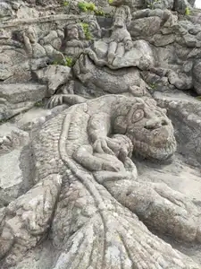 dragon aux Rochers sculptés de Rothéneuf
