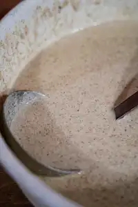 Pâte à crêpe de blé noir pour la Chandeleur