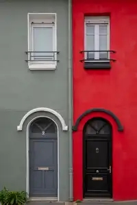 Maisons colorées à Brest