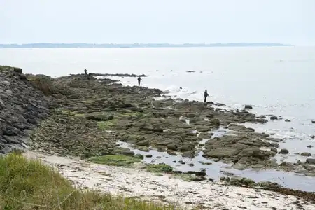 Pêcheurs devant l'île de Groix