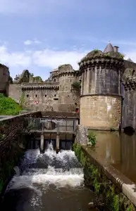 Douves du château de Fougères