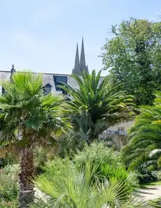 la Bretagne est exotique , jardin de la retraite à Quimper