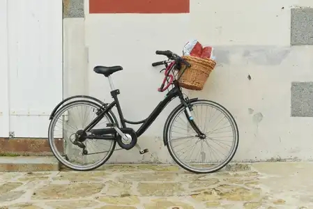 En ville à Saint-Malo - vélo