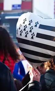 Ballon gonflable au carnaval