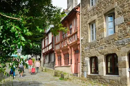Habitations à colombages rue Fardel à Saint-Brieuc