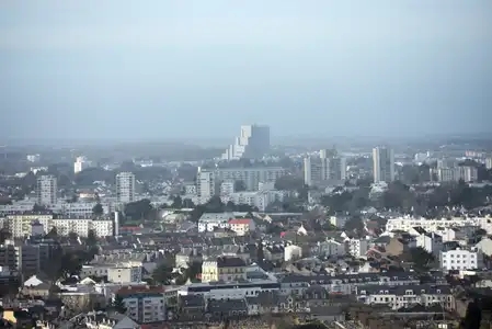 Nantes, vue depuis la Tour de Bretagne