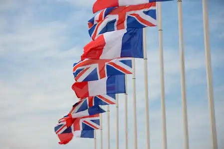 Dinard, festival du film britannique, drapeaux