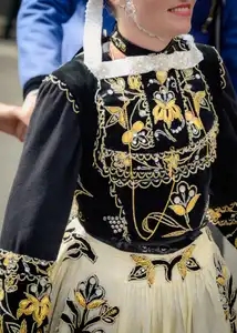 festival de Cornouaille défilé costume traditionnel du Pays Glazik