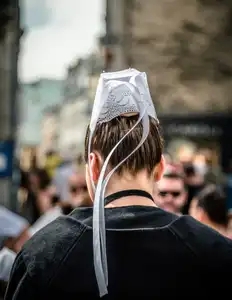 festival de Cornouaille coiffe du Pays Glazik