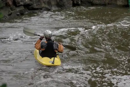 Kayak sur la Vilaine à Rennes