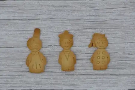 Biscuits en forme de personnages bretons