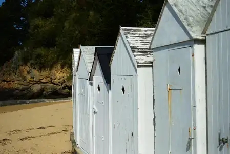 Saint-Briac et cabines de plage