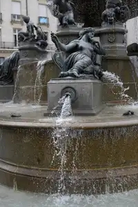 Nantes, fontaine