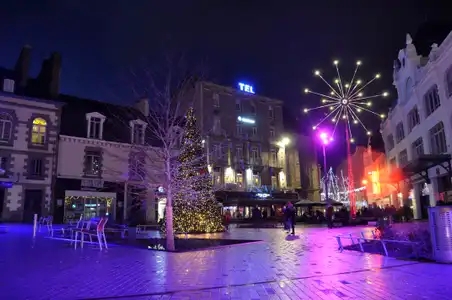 Animation de Noël à Saint-Brieuc