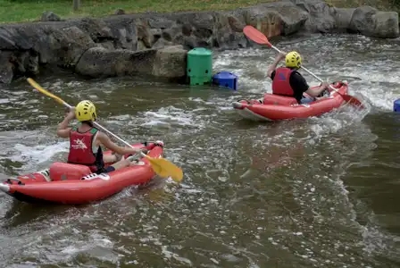 Kayaks sur la Vilaine